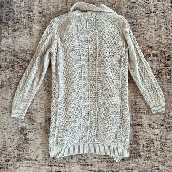 Old navy womens knitting cream cardigan sweater small - Picture 2 of 4